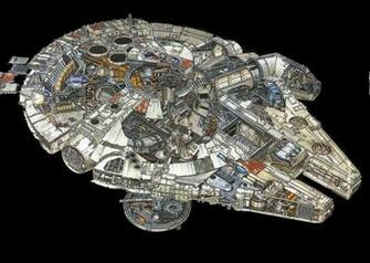 Star Wars Millennium Falcon Wallpaper HD