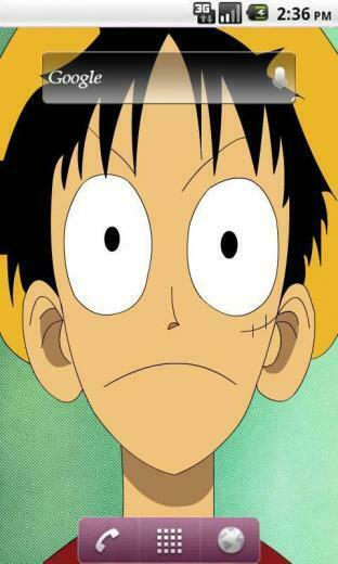 One Piece Luffy Live Wallpaper Screenshot