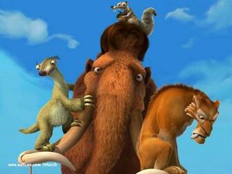 Cartoon Ice Age Wallpaper Cry68 HDq For