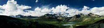 Mountain Panorama Print High Resolution Desktop HD Wallpaper