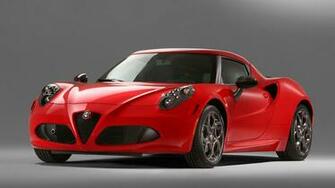 Get Red Alfa Romeo 4c Wallpaper For Desktop iPhone Android