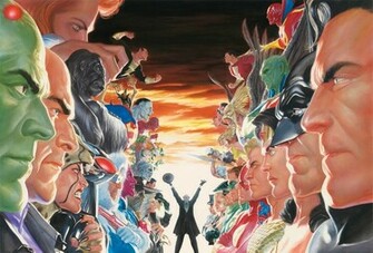 Arquivo Do Morto Vivo Alex Ross Wallpaper Heroes