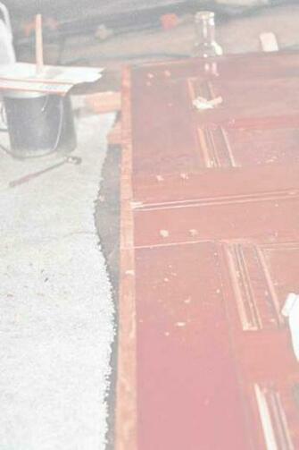 Used A Wallpaper Steamer To Soften The 1890s Hide Glue An Air