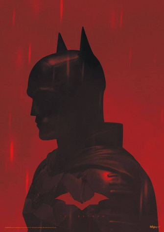 Mightyprint Dc Comics The Batman Rain Durable X