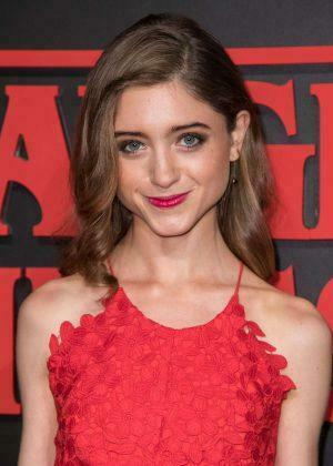 Natalia Dyer Stranger Things Premiere In Los Angeles