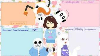 Undertale Themed Wallpaper By Chocolateangeliza