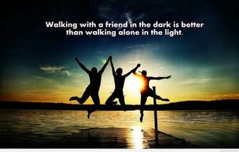 Best Friendship Wallpaper With Quote