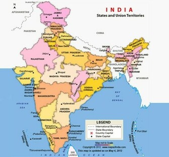 HD Wallpaper India Map Image