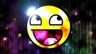 Awesome Smiley Face Wallpaper