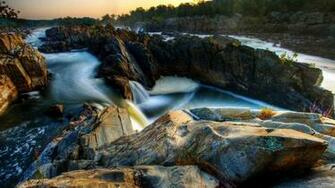 Exposure Rivers Virginia Wallpaper