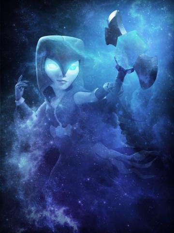Clash Royale Night Witch Wallpaper Teahub Io