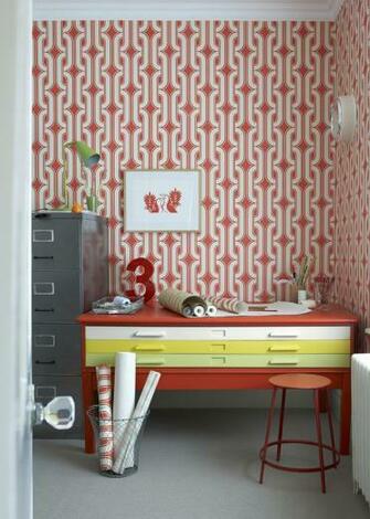 Are Retro Wallpaper Making A Comeback Wooden Blinds Direct