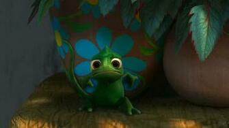 Pascal The Cute Chameleon From Disney S Tangled Wallpaper Click