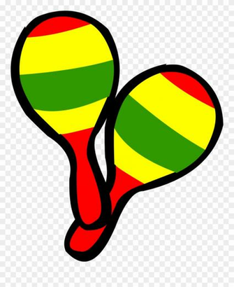 Festive Maracas Old Icon Cartoon Transparent Background