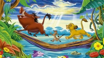 Timon And Pumbaa HD Wallpaper For Desktop