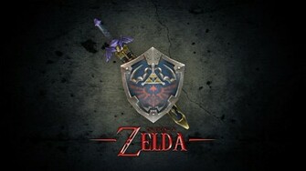 The Legends Of Zelda Swords Logo HD Wallpaper Xzmuqc13