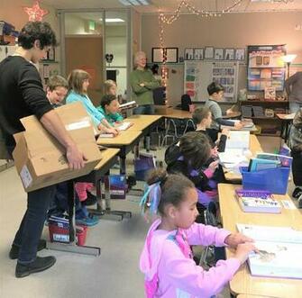 3rd Grade Dictionary Project Wrapped Up Rotary Club Of Silverdale