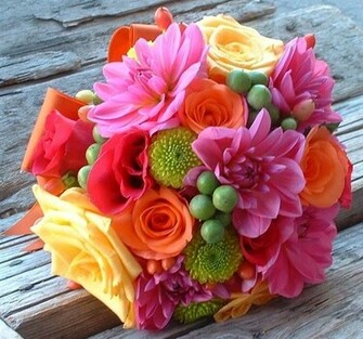 Flowers For Flower Lovers Bouquet Wallpaper