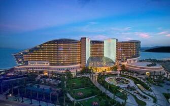 Shenzhen Guangdong China Architecture Style Sky Night City