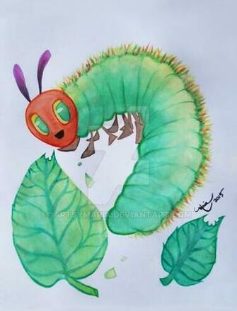 The Very Hungry Caterpillar By Artsymaria