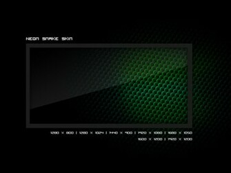 Neon Snake Skin By Zinglish