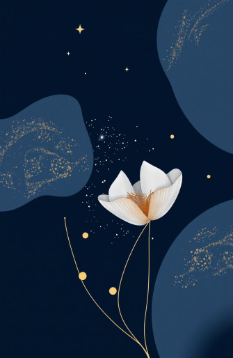 Navy Blue Aesthetic Wallpaper