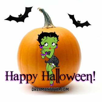 Betty Boop Halloween Wallpaper