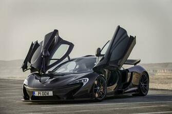 Wallpaper Mclaren P1 Gtr Hypercar Sedan Black Cars