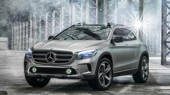 Mercedes Benz Gla Concept Front HD Wallpaper