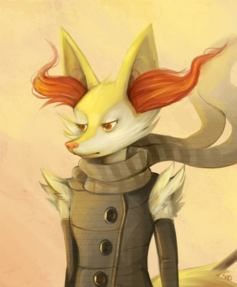 Braixen By Kadaashi