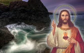 Sacred Heart Of Jesus And Mary Wallpaper The