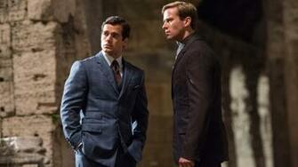 Name Henry Cavill Armie Hammer In The Man From Uncle Wallpaper