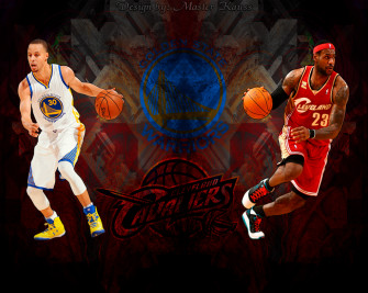 Stephen Curry Lebron James V2 By Masterkauss Wallpaper