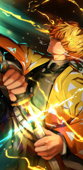 Zenitsu Demon Slayer Anime Wallpaper 1080p