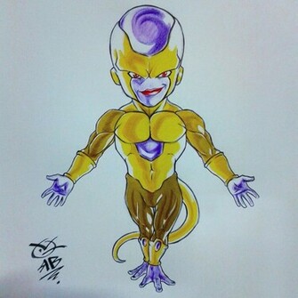 Golden Frieza By Natas