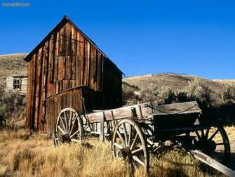 Ghost Town Bannock Montana Nature