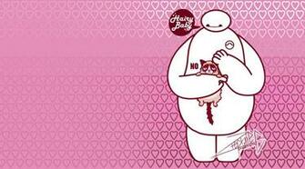 Is Baymax And Grumpy Cat Pink Desktop By Irkensteph