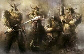 Warriors Of Viking By Ya Yun