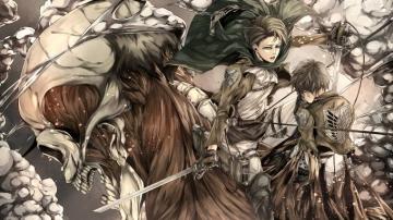 Attack On Titan Eren Yeager And Levi Ackerman UHD 4k Wallpaper