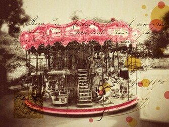Merry Go Round Wall Art Contemporary Wallpaper By Murals Your