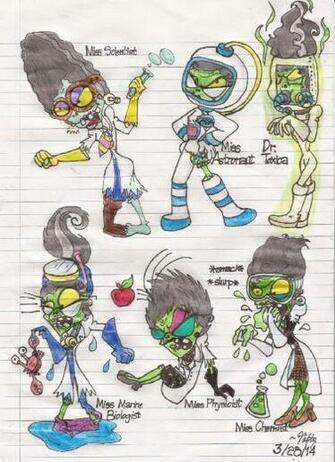 Pvz Gw Gender Benders The Scientist By Niftynautilus