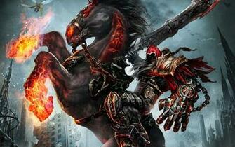 Darksiders Wallpaper Stock Photos