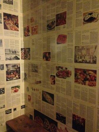 Cookbook Wallpaper Found This In A Restaurant Bathroom But Am