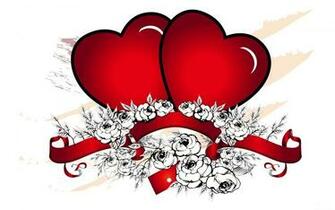 Widescreen HD Wallpaper Holiday Loving Heart Valentine S Day
