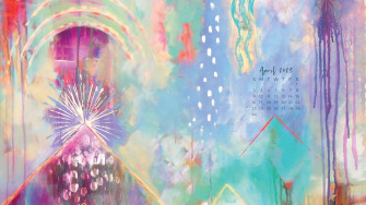 Desktop Calendars April December Flora Bowley