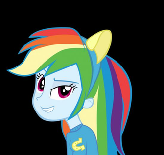 Equestria Girls Rainbow Dash Vector By Tofuudog