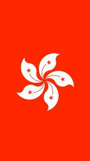 Hong Kong Flag iPhone Wallpaper HD