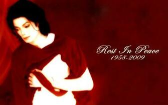 Rest In Peace Michel Jackson Wallpaper HD