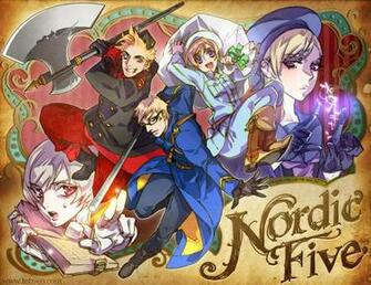 Hetalia Nordic Five Battle By Tetz Co