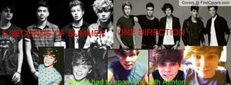 5sos And One Direction Wallpaper